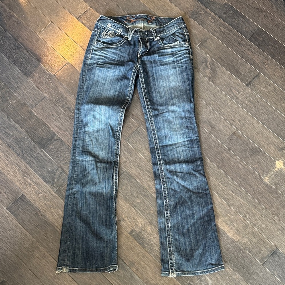 Seven7 Women's Boot Cut Jeans - Indigo